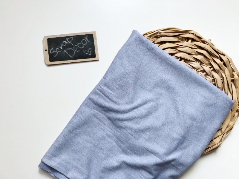 Замша ЛАВАНДА тонка 50х25 см