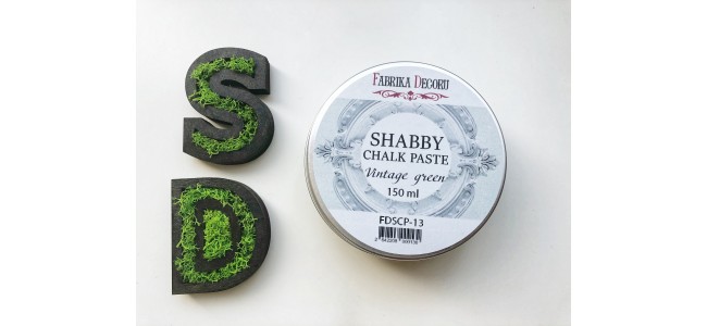  Мелована паста Shabby Chalk Paste Вінтажна зелень 150 мл