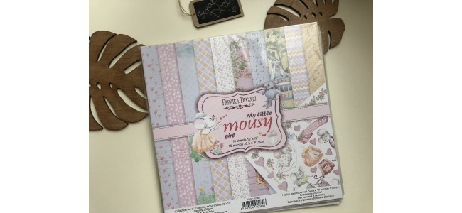 Набор скрапбумаги My little mousy boy 30,5x30,5 см 10 листов